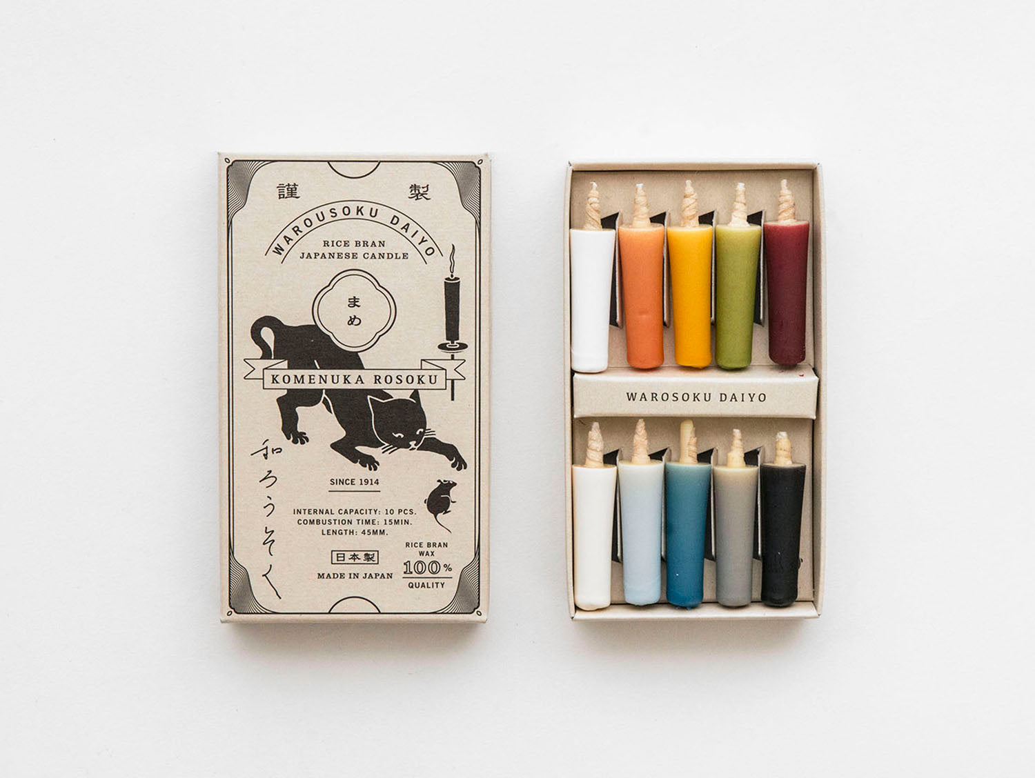 DAIYOColorfulRiceWaxCandles.